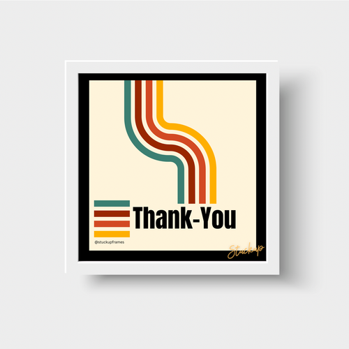 70’s Art Thank-You