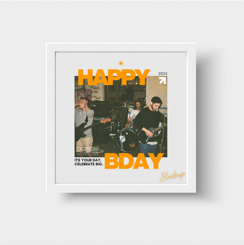 Band Poster Happy Birthday 2025