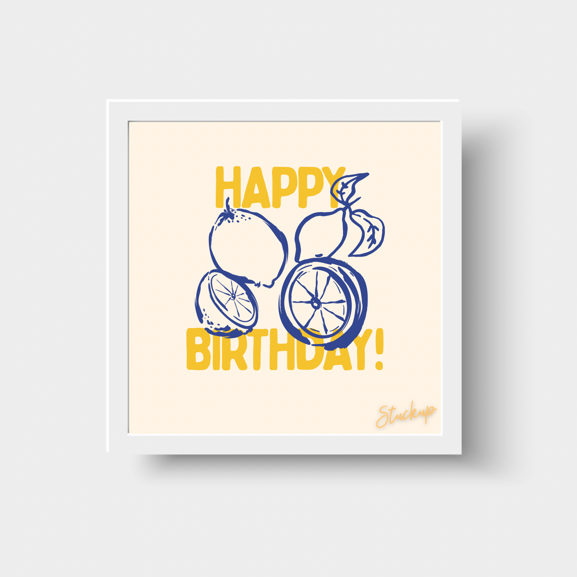 Citrus Happy Birthday