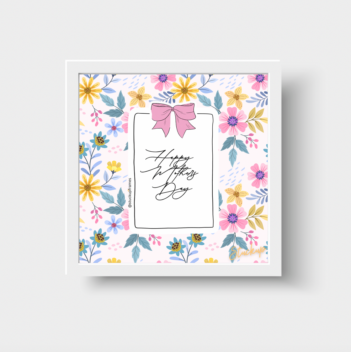 Floral Mother's Day with Bow
