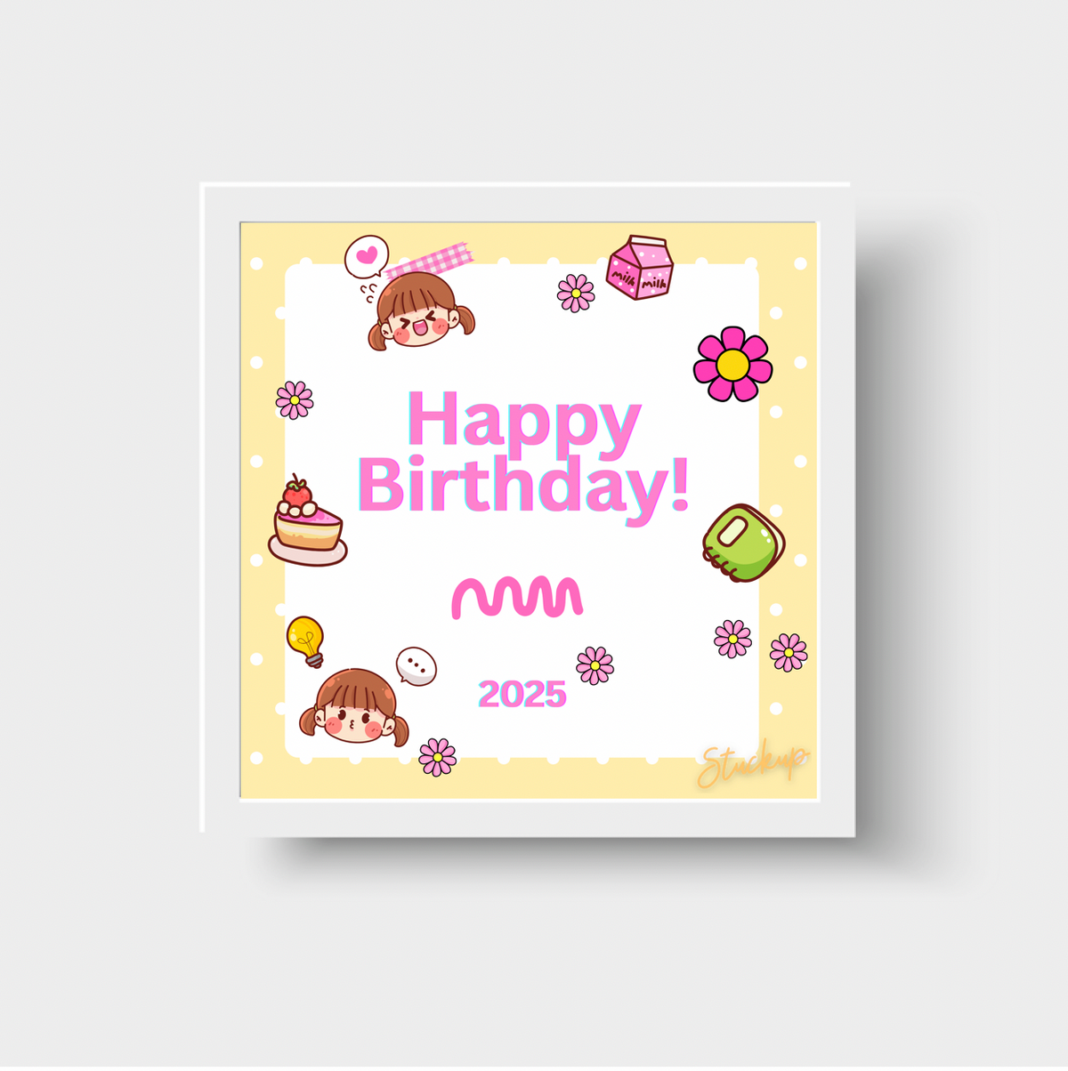 Kawaii Happy Birthday