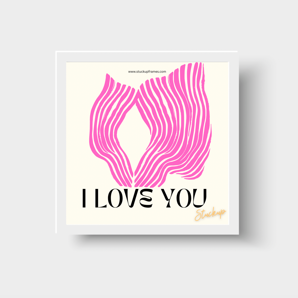 Pink Lines I Love You