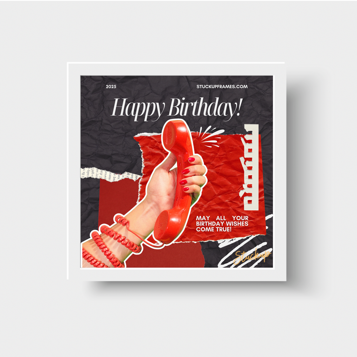 Red Phone Happy Birthday