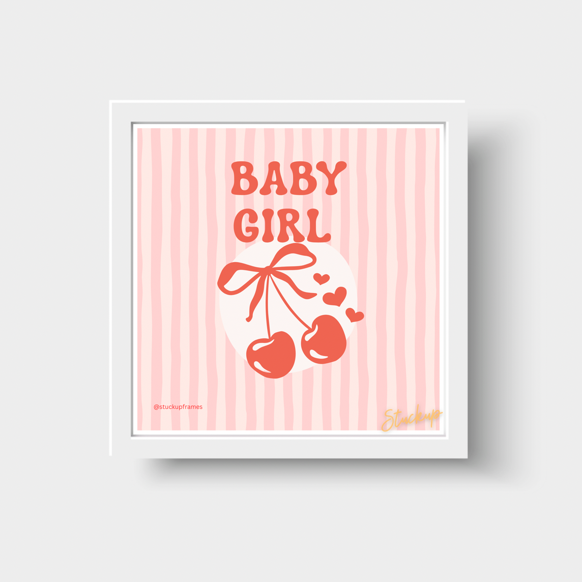 Ribbon Cherry Baby Girl