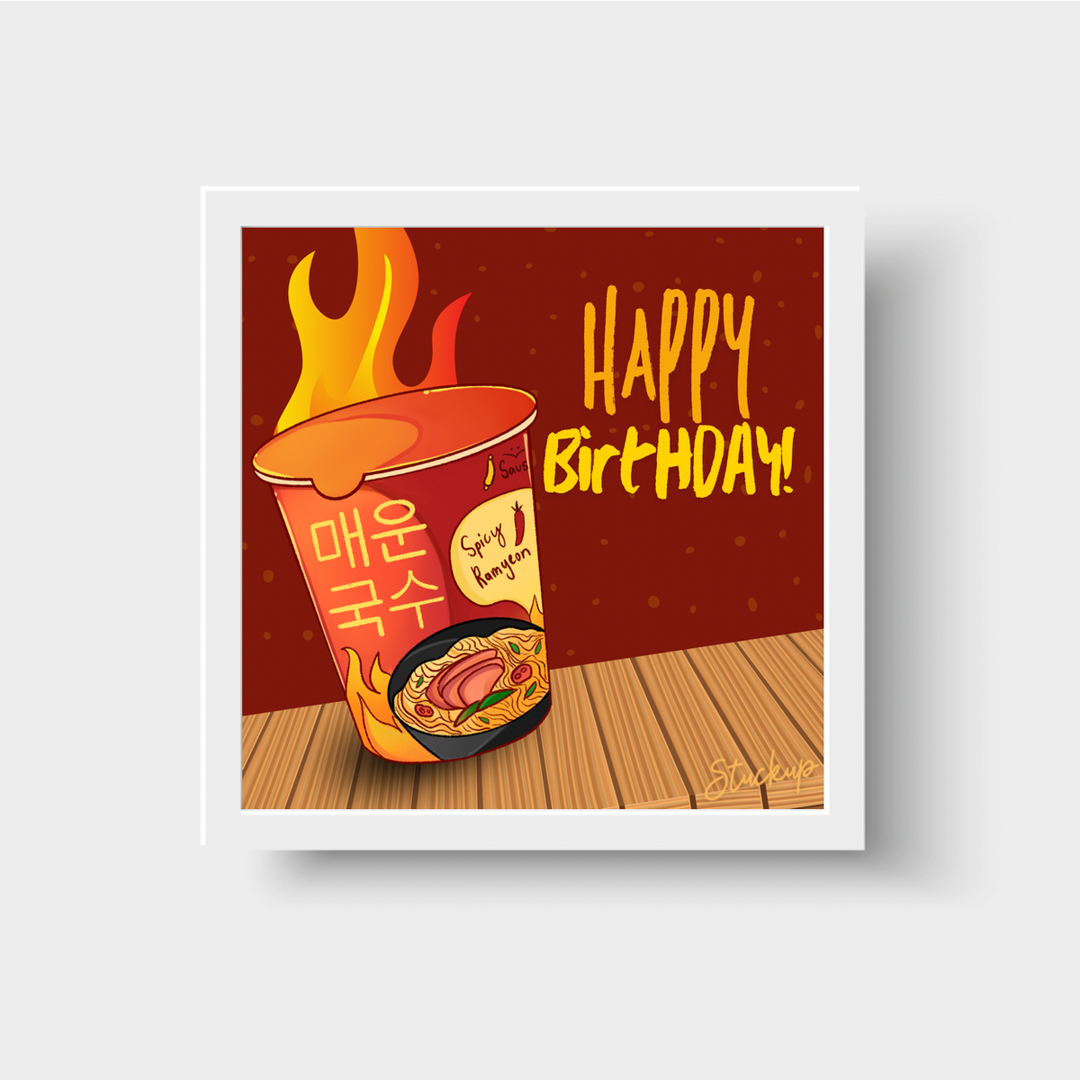 Spicy Happy Birthday