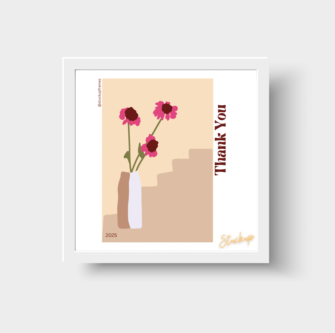 Vase Thank You 2025